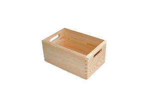 4250259483215 - Weitere - Stapelbox Holz Gr s 30 x 20 x 135 cm Holzbox Aufbewahrungsbox Box