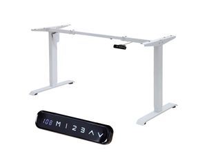 4250263740861 - Lift N4W Gestell für Schreibtisch Höhenverstellbar Elektrisch mit Motor Weiss - Stufenlos Höhenverstellbares Schreibtischgestell Tischgestell mit Memory-Funktion Kollisionsschutz