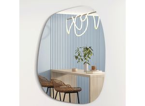 4250263741578 - Albatros Designerspiegel Asymmetrisch 60 x 45 cm Wandspiegel oder Türspiegel Moderne organische Form Spiegel Oval und Groß Asymmetrischer Spiegel unförmig und Rahmenlos Größe60cm x 45cm 4250263741578 - Albatros Designerspiegel Asymmetrisch 60 x 45 cm Wandspiegel oder Türspiegel Moderne organische Form Spiegel Oval und Groß Asymmetrischer Spiegel unförmig und Rahmenlos Größe60cm x 45cm