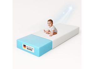 4250263743985 - Kindermatratze Babymatratze NORA 70x140cm Bezug waschbar & abnehmbar punktelastischer Gelschaum Jugendmatratze allergikerfreundlich premium Bezug 4250263743985 - Kindermatratze Babymatratze NORA 70x140cm Bezug waschbar & abnehmbar punktelastischer Gelschaum Jugendmatratze allergikerfreundlich premium Bezug