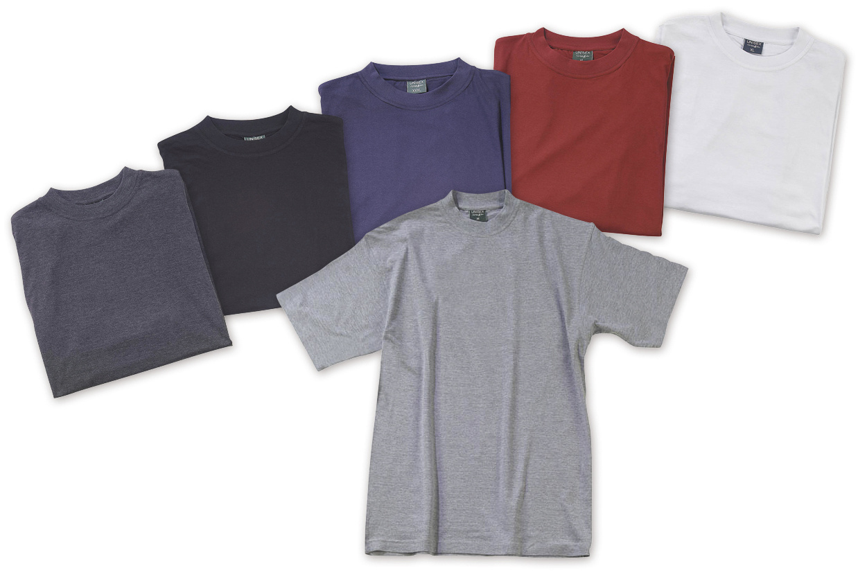 4250264553194 - Big Size T-shirt Baumwolle rot Größe L