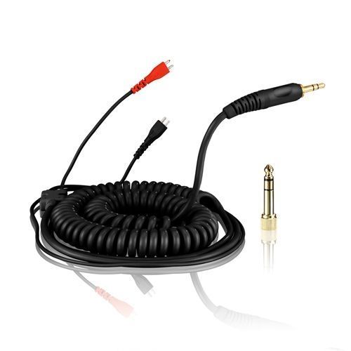 4250267646640 - Spiralkabel Deluxe für Sennheiser Kopfhörer HD-25 Länge 35m