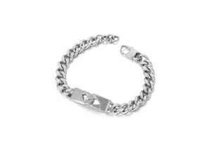 4250269360025 - Edelstahlarmband FIRETTI Schmuck Geschenk Chain Reaction Armbänder Gr 23 Edelstahl silberfarben (edelstahlfarben) Herren Edelstahlarmbänder