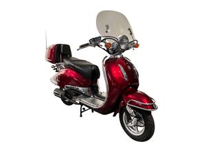 4250274100647 - Motorroller Retro Firenze Limited 50 ccm 45 km h EURO 5 weinrot