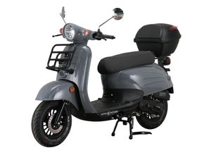 4250274101705 - Motorroller Adria 50 ccm 45 km h EURO 5 grau inkl Topcase