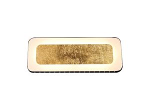 4250294315861 - SOLARIS 9051 S GO LED-Wandleuchte LED fest eingebaut 12 W LED Gold Schwarz 4250294315861 - SOLARIS 9051 S GO LED-Wandleuchte LED fest eingebaut 12 W LED Gold Schwarz