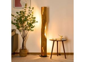 4250294322210 - Stehleuchte Venus braun Höhe 141 cm Holz 4-flammig