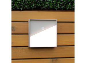 4250294322982 - LED-Akku-Wandleuchte Meg sandfarben 15 x 15 cm Sensor