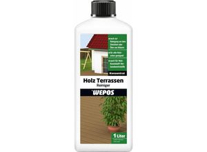 4250295103719 - Wepos Chemie - Wepos Holzterrassenreiniger 1 l Reiniger