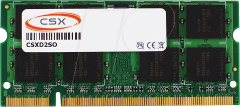 4250312502853 - 21CS0408-1006 - 4GB DDR2-800MHz SODIMM 4250312502853 - 21CS0408-1006 - 4GB DDR2-800MHz SODIMM