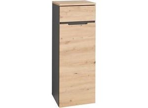 4250314559602 - Büroschrank MEMPHIS Kommode Aktenschrank Graphit   Artisan Eiche Nb ca 45 x 