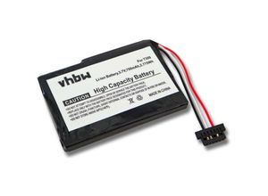 4250318624030 - vhbw Li-Ion Akku 750mAh (37V) kompatibel mit Navigation GPS Mitac Mio Moov 200 200e 200u 210 Ersatz für 780914QN 07805WQ57 338937010159