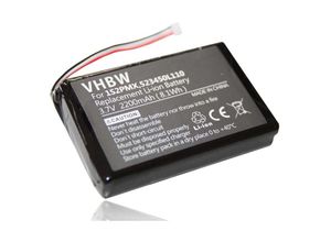 4250318678934 - Vhbw - Li-Ion Akku 2200mAh (37V) kompatibel mit Navigation gps Blaupunkt Travelpilot 500 700 Ersatz für 523450L110 1S2PMX