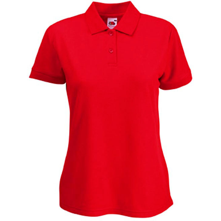 4250324281814 - Fruit of the Loom Polo Lady-Fit 65% Polyester   35% Baumwolle 180 g 