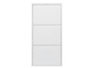 4250327308150 - HEINE HOME Schuhschrank Schränke Gr H B T ca 136 50 15 cm 4 Klappen weiß Schuhkipper Schuhschränke