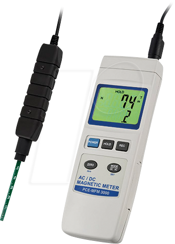 4250348707260 - Instruments PCE-MFM 3000 Hochgenaues Magnetfeld Messgerät zur Bestimmung von festen und wechselnden Magnetfeldern