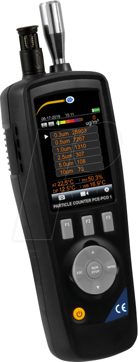 4250348714817 - Instruments PCE-PCO 1 PCE-PCO 1 Temperatur-Datenlogger Messgröße Temperatur Luftfeuchtigkeit 50 bis 0 °C