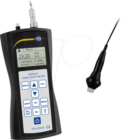 4250348716828 - Instruments PCE-COM 20 Leitfähigkeitsmessgerät großer Messbereich bis 112 % IACS oder 65 MS m nFe-Metalle 60 kHz