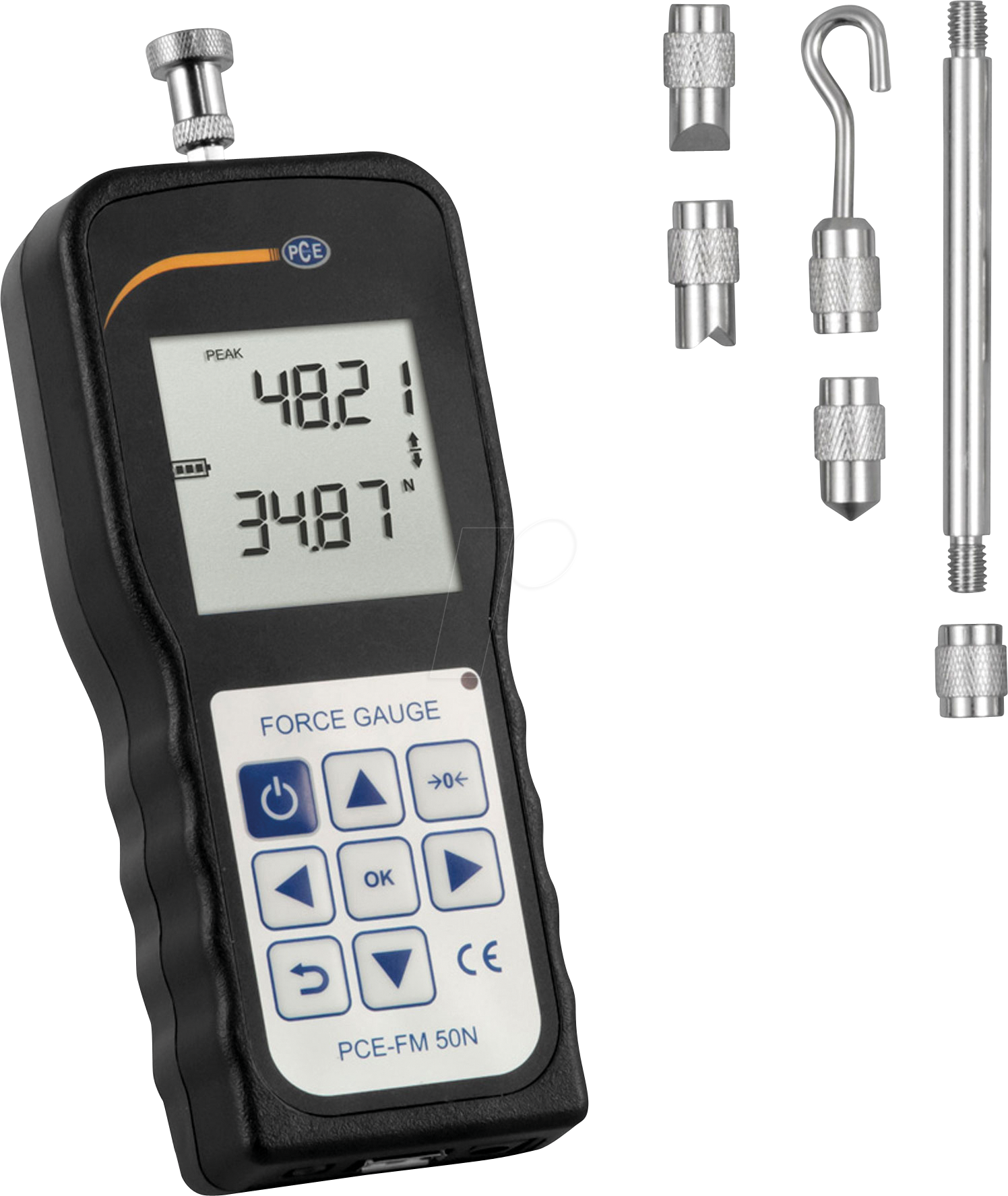 4250348718396 - Instruments PCE-FM 50N Kraftmessgerät Werksstandard (ohne Zertifikat)