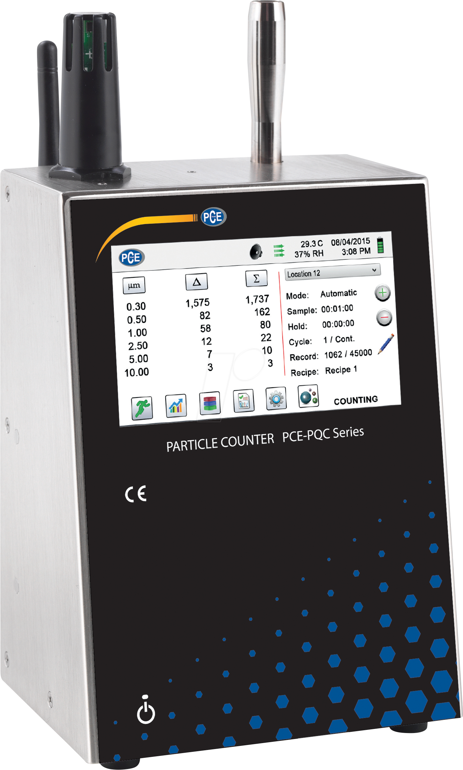 4250348720573 - PCE PQC 31EU - Partikelzähler PCE-PQC 31EU