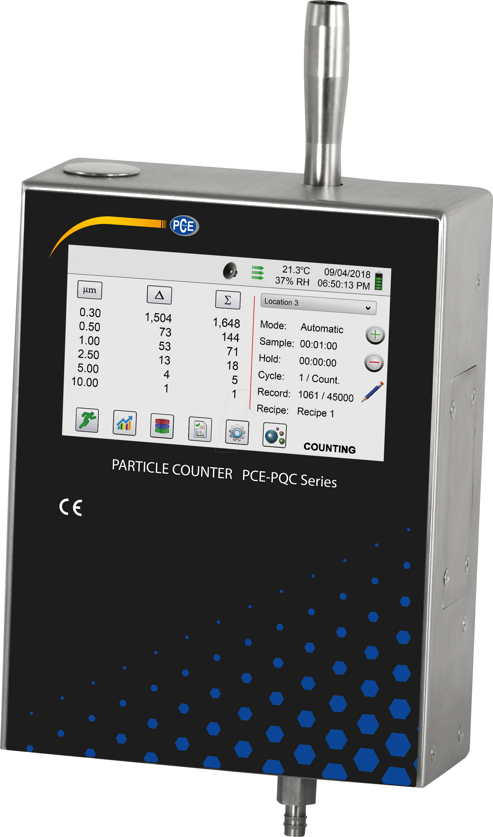 4250348720580 - PCE PQC 34EU - Partikelzähler PCE-PQC 34EU