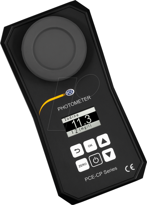 4250348727411 - Instruments PCE-CP 21 Chlorphotometer pH-Wert Eisen Cyanursäure Chlor-Ionen-Konzentration Brom