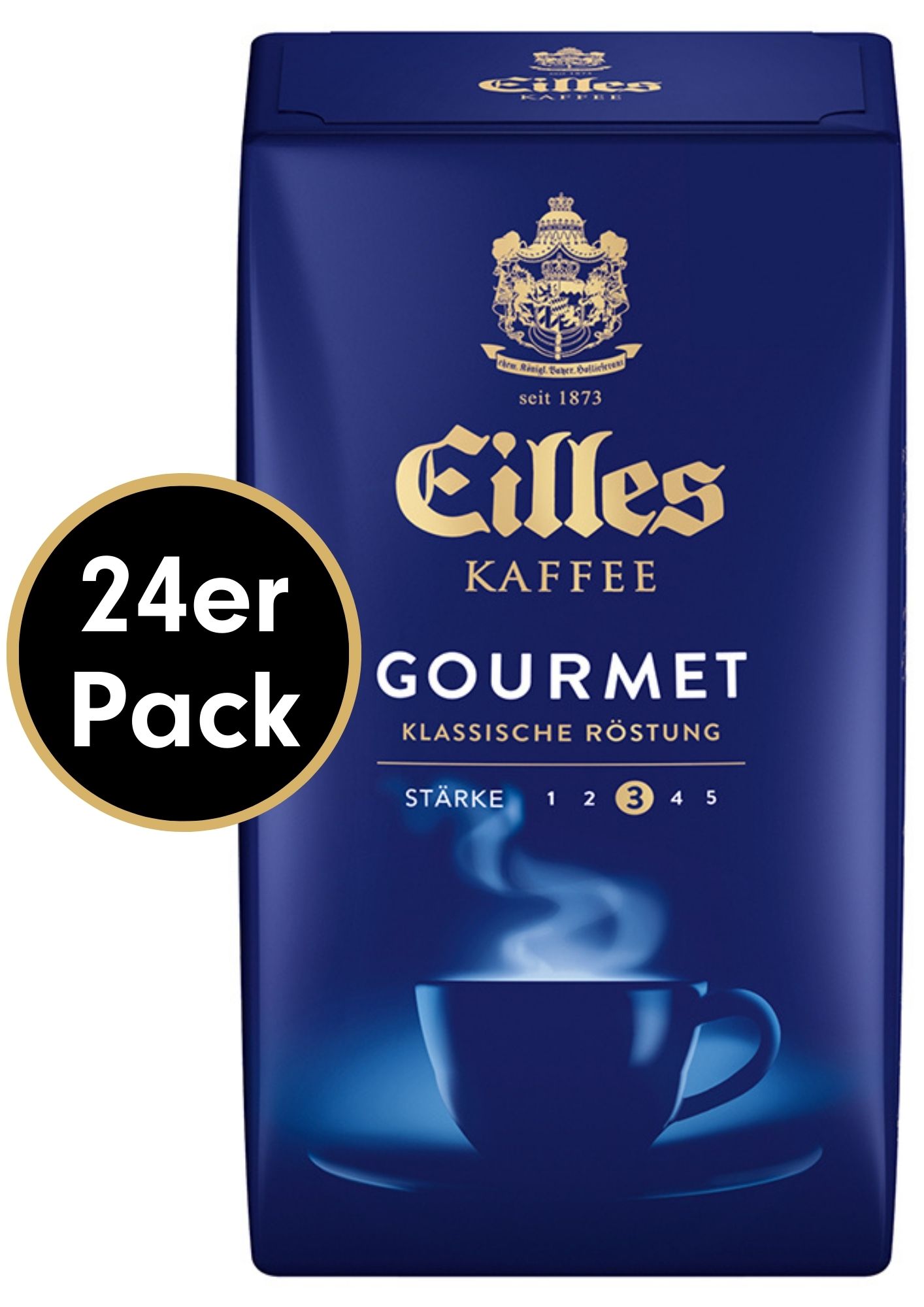 4250363623057 - Kaffee-Mega-Sparpaket GOURMET von Eilles 24x500g gemahlen