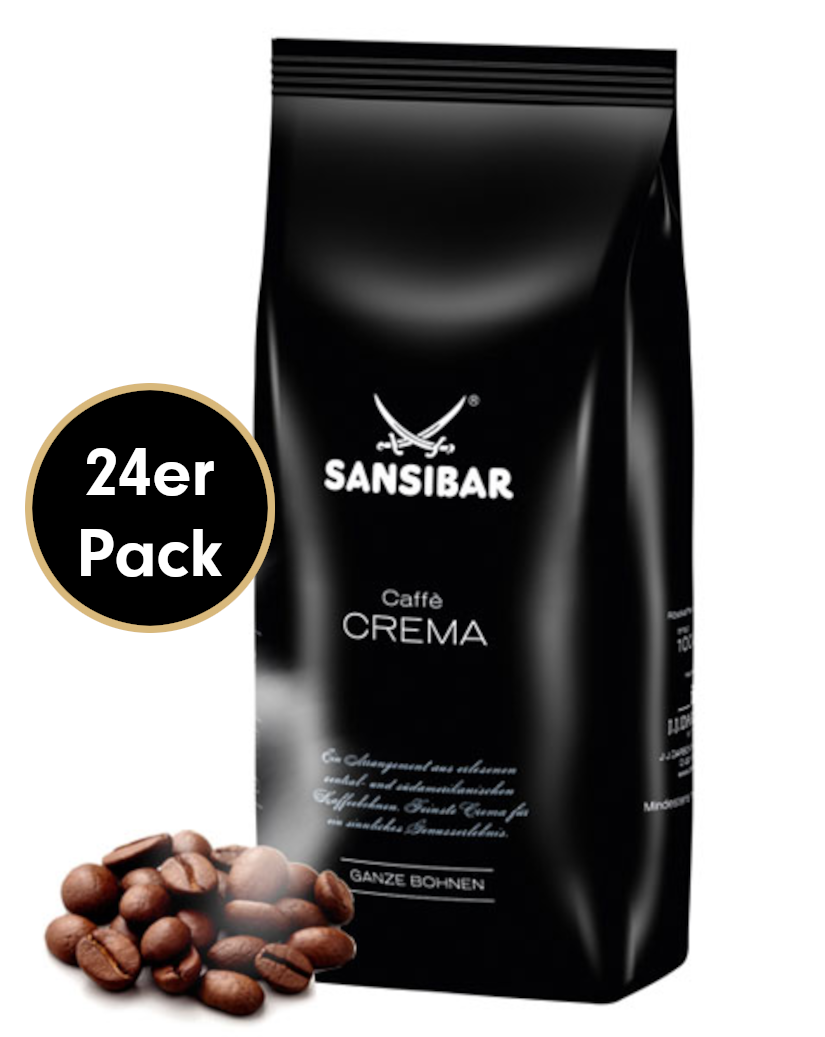 4250363624801 - Kaffee-Mega-Sparpaket CAFFÈ CREMA von Sansibar 24x1000g Bohnen