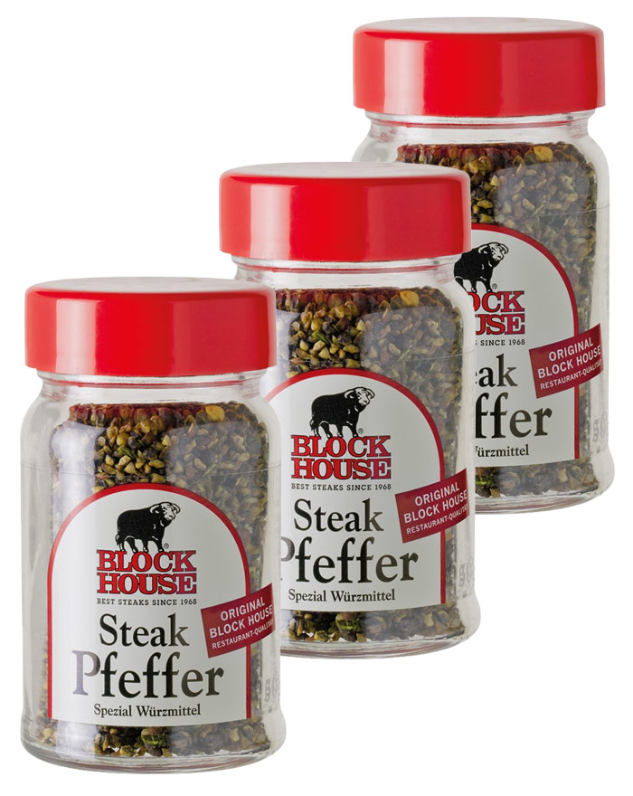 4250363625334 - BLOCK HOUSE Sparset STEAKPFEFFER 3x50g