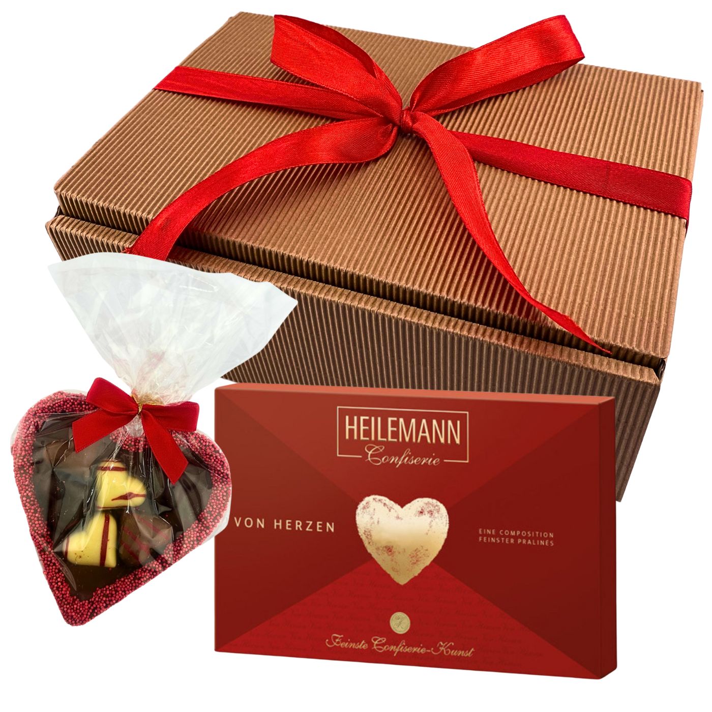 4250363626607 - Geschenkbox Von Herzen mit süßen Leckereien