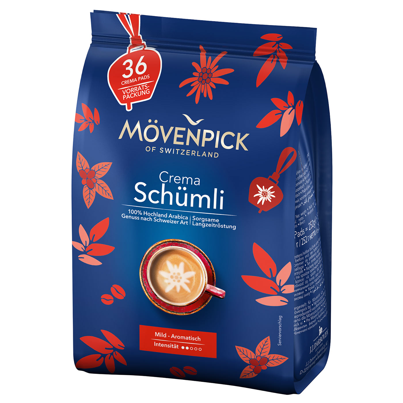 4250363626737 - SCHÜMLI Kaffeepads 12x36 Stück