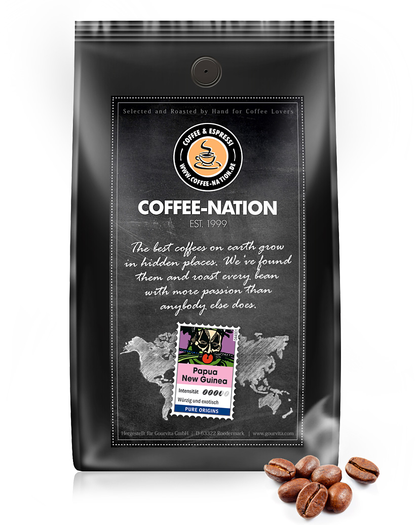 4250363627802 - Kaffee PAPUA NEW GUINEA von Coffee-Nation 500g Bohnen