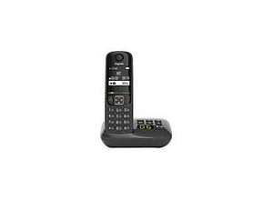 4250366855356 - A690A - Analoges DECT-Telefon - Kabelloses Mobilteil - Freisprecheinrichtung - 100 Eintragungen - Schwarz (S30852-H2830-B101)