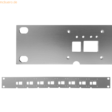 4250367758663 - 2wIP Frontplatte für Adapter C(90) 8 Port