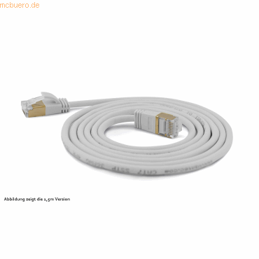 4250367771839 - wantecWire Patchkabel CAT7 extradünn SSTP grau 010m