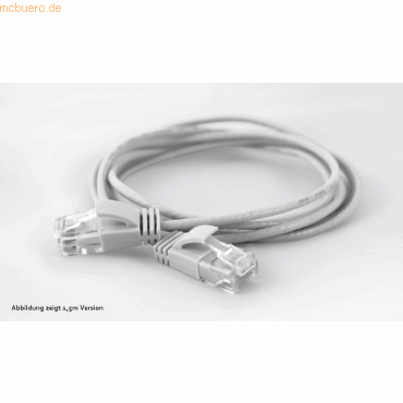 4250367772270 - wantecWire Patchkabel CAT6A (rund 28mm) UTP weiss 025m