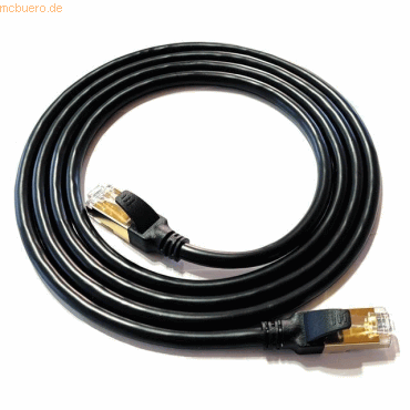 4250367776254 - wantecWire Patchkabel CAT8 slim F FTP schwarz 050m