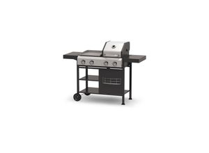 4250373205335 - El Fuego® 3in1 Kombigrill Boston Gasgrill Pizzaofen und Edelstahl-Plancha