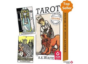 4250375102366 - Premium Tarot von AE Waite m 1 Buch m 78 Beilage - Arthur Edward Waite Gebunden