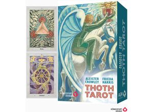 4250375102373 - Aleister Crowley Thoth Tarot (Standard Ausgabe Deutsch DE) m 1 Buch m 78 Beilage - Aleister Crowley Gebunden