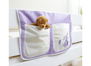 4250393871145 - Ticaa Bett-Tasche für Hoch- und Etagenbetten Horse (lila)