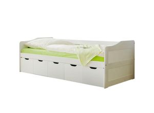 4250393877277 - Ticaa Sofabett mit Schubkästen Maria weiß