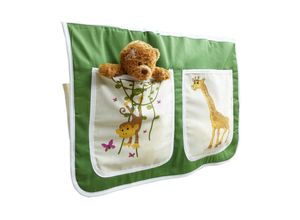 4250393880161 - TiCAA Kinder Bett-Tasche für Hochbett und Etagenbett