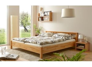 4250393892867 - TiCAA Einzelbett und Doppelbett Merci Buche Bio-Geölt