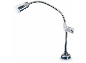 4250394555129 - Bituxx LED Arbeitsleuchte flexible Arbeitslampe mit Magnetfuß und Schwanenhals - Silber