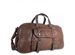 4250394965782 - The Barber Shop Weekender Reisetasche Leder 44 cm single malt