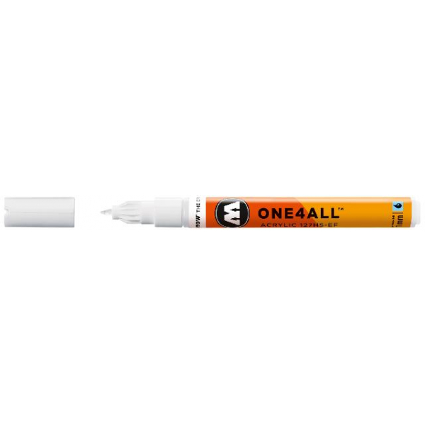 4250397600031 - Acrylmarker ONE4ALL ACRYLIC 127 HS-EF 1mm Nr 160 signalweiss 4250397600031 Molotow