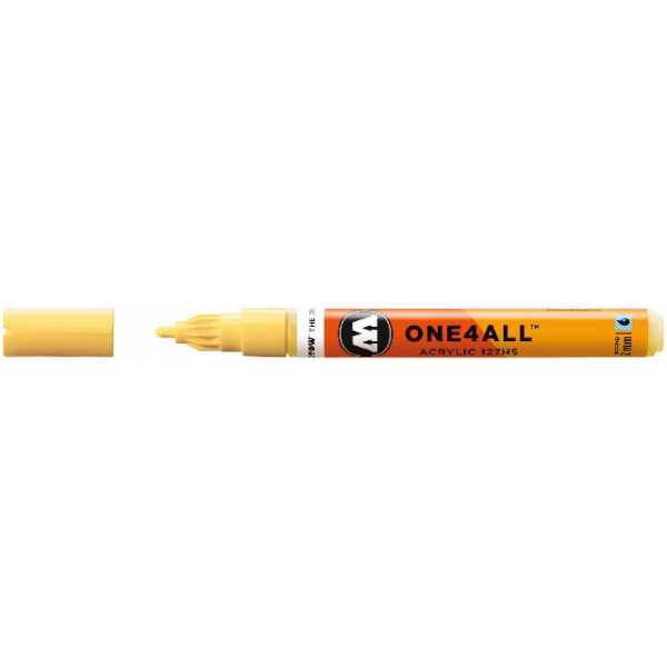 4250397600161 - Acrylmarker ONE4ALL ACRYLIC 127HS 2mm Nr 115 vanille pastell 4250397600161 Molotow