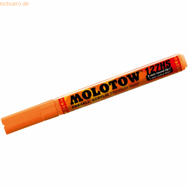 4250397600338 - Acrylmarker ONE4ALL ACRYLIC 127HS 2mm Nr 218 neonorange 4250397600338 Molotow