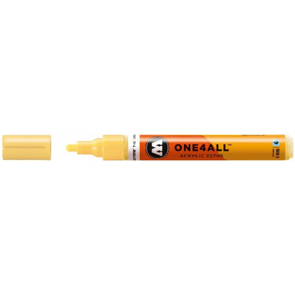 4250397600697 - Acrylmarker ONE4ALL ACRYLIC 227HS 4mm Nr 115 vanille pastell 4250397600697 Molotow